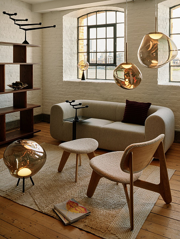 Подвесной светильник Tom Dixon Melt Mini Bronze Led Melt MES04BR-PEUM2