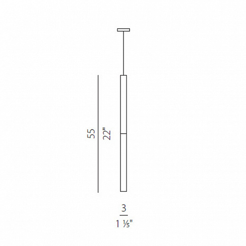 Подвесной светильник Panzeri Candle white CANDLE L09501.000.0000