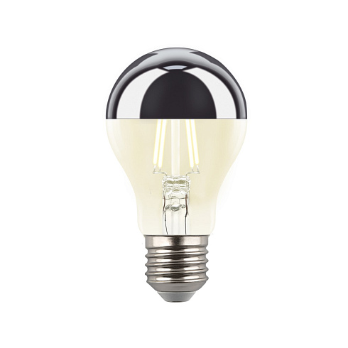 Лампа светодиодная Uniel LED-A60-4W/3000K/E27/CL MIRROR/CHROME PLS02WH Sky