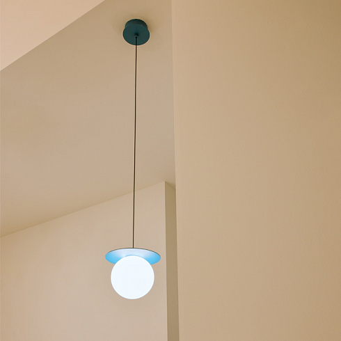 Подвесной светильник Axo Light Kiss 10 Turquoise Kiss SPKI1001X27TUXX