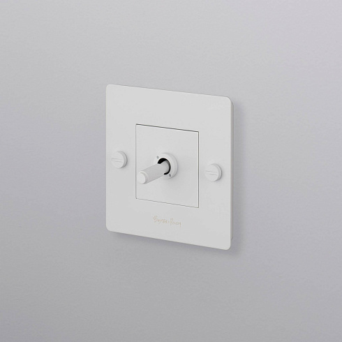 Выключатель Buster and Punch 1G / Cross / With B+P logo / Brass Switches CTK-053451