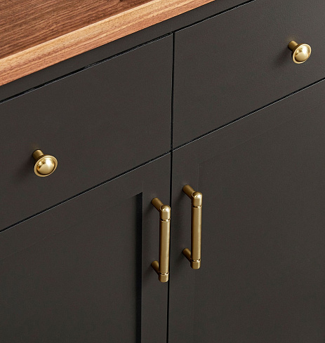 Ручка-скоба Rejuvenation Greenwich L.15.2 cm Aged Brass Greenwich 7909949