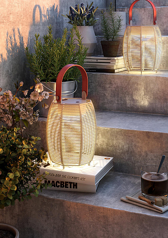 Настольная лампа Bover Tanit M/29/R Terracotta Tanit 26101317119