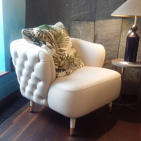 Кресло Black Tie Savoi Capitone Savoi SAV10C-PSF