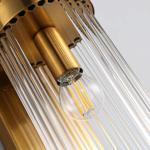 Настенный светильник Delight Collection 88008W/L brass Wall lamp