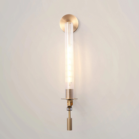 Настенный светильник Delight Collection MT8615-1W antique brass Wall lamp