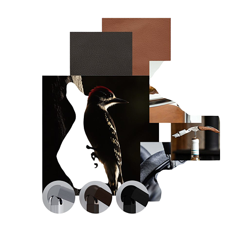 Настольная лампа Contardi Picchio Bronze-nickel  Picchio ACAM.006320