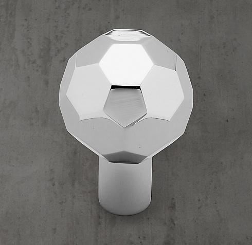 Ручка-кнопка Restoration Hardware Durham d.3.2 Polished Chrome Durham 24170237 CHR