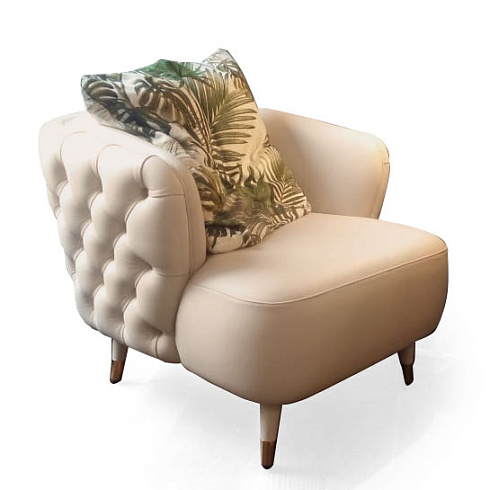 Кресло Black Tie Savoi Capitone Savoi SAV10C-PSF