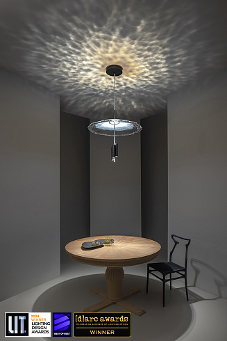 Подвесной светильник Patrizia Volpato Nebula 55 Brushed gold Nebula 0240/S55+Semi-gloss brushed gold