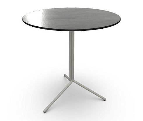 Стол Midj Trampoliere H76 D70 Light grey Trampoliere T1550B3G H_73 + TT10HD07