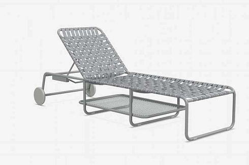 Шезлонг Gervasoni Inout 883 Pearl / Gray Inout
