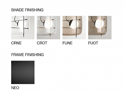 Подвесной светильник Vistosi PLOT SP Plot PLOT SP CR/OT NEO