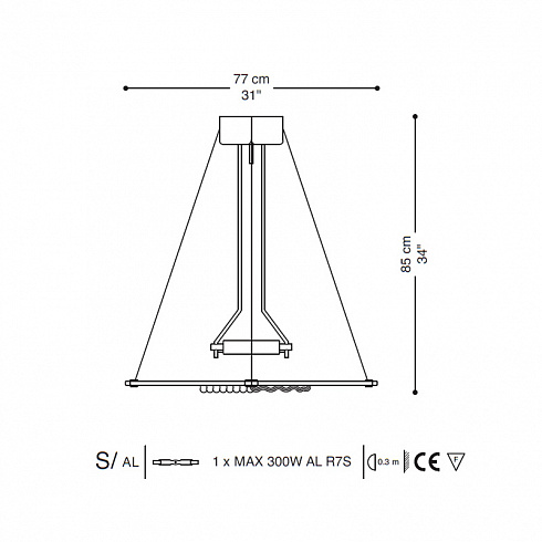 Люстра La Murrina AQUILONE S LA B AQUILONE