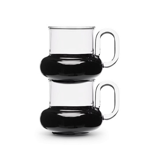 Набор Tom Dixon Bump Black Set of 2 Bump BPTC02