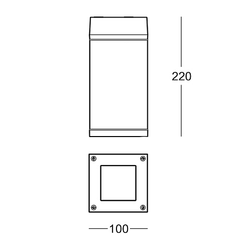 Потолочный светильник AUGENTI Up and Down Q 13W 2700K 10 on/off  Up&Down 9814C/HC0.NB