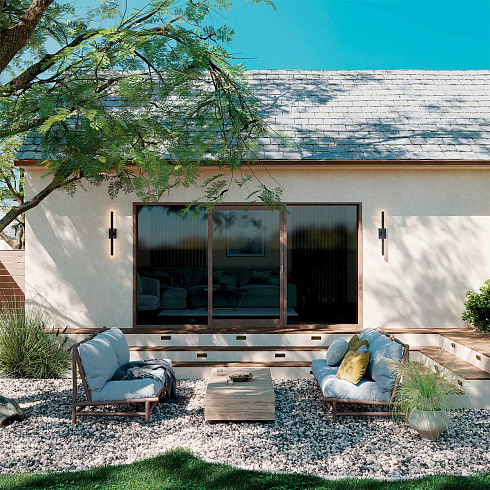 Настенные фонари Kichler KL-NOCAR-L-BK 