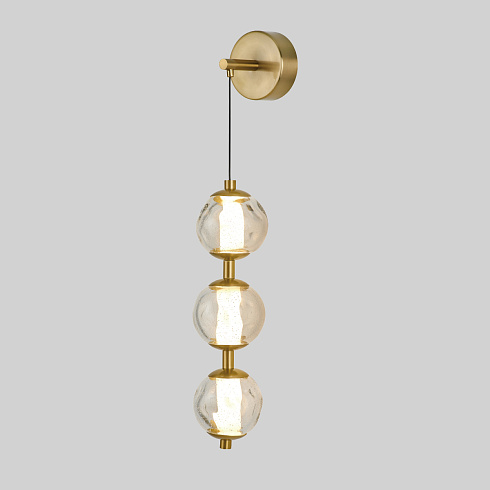 Настенный светильник Delight Collection OB2437 brass/clear OD2437