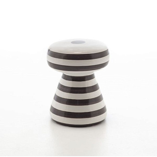 Inout 44 white with black stripes
