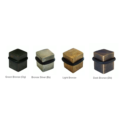 Ограничитель двери Dauby FP679 Dark Bronze (DB) 25x25x35mm  Fama 7076