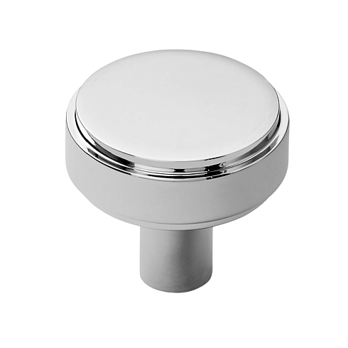 Ручка-кнопка Restoration Hardware Lambeth Smooth d2.5cm Polished Chrome Lambeth Smooth 10035092 CHR