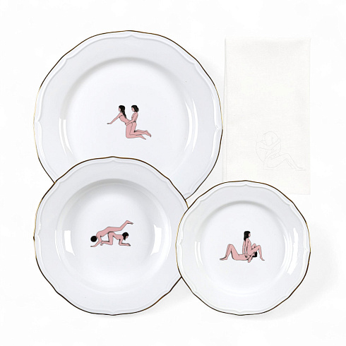 Тарелка Seletti Seikantai5271 OFFERED Set of 3 Seikantai5271 09844