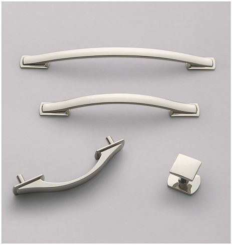 Ручка-кнопка Rejuvenation Caldwell Polished Nickel Caldwell C2618