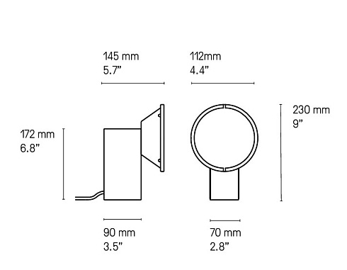 Настольная лампа CVL Luminaires Wonder SG/SB Wonder WONDER SG/SB