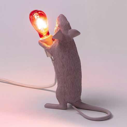 Настольная лампа Seletti Mouse Lamp Love Edition USB Mouse Lamp 15220SV