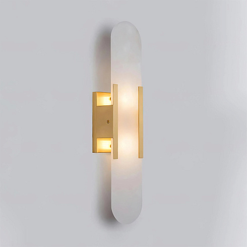 Настенный светильник Delight Collection F037/L gold/white Wall lamp