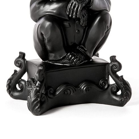 Канделябр Seletti Burlesque Chimp Black Burlesque 14870 NER