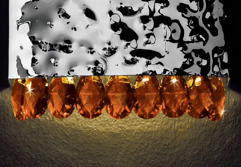 Потолочный светильник Patrizia Volpato LP-450/F cromo ambra Magma