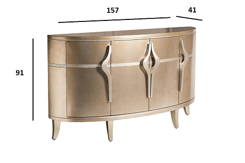 Комод см Garda Decor ART-4500-S 
