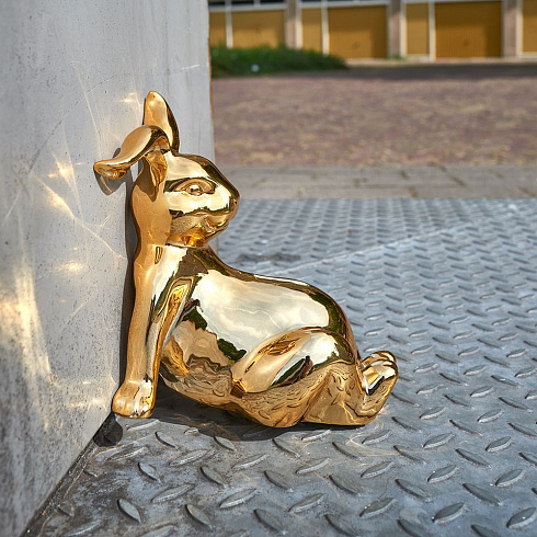 Копилка Pols Potten Bunny belly gold Moneybox 230-300-162