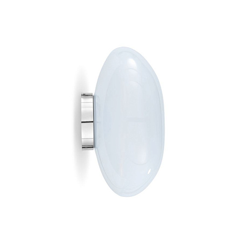 Настенный/Потолочный светильник Tom Dixon Melt LED Surface Opal/Silver Melt MESS03OP-WEUM2