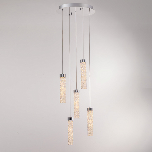 Подвесной светильник Delight Collection MD24030028-5A chrome/clear MD24030028