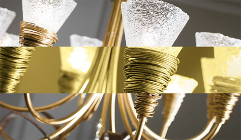 Люстра Masca 1818/10 Oro acido Siberia