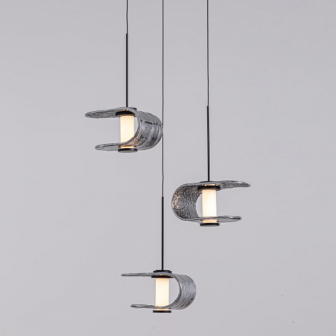 Подвесной светильник Delight Collection MD24020901-3A black/smoky MD24020901