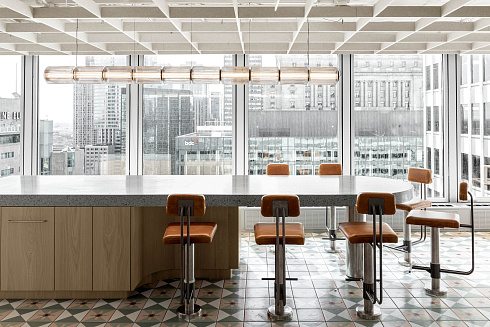 Подвесной светильник A-N-D Column 10 175 Horizontal Amber  Column COL-175-10-P-H-AMB