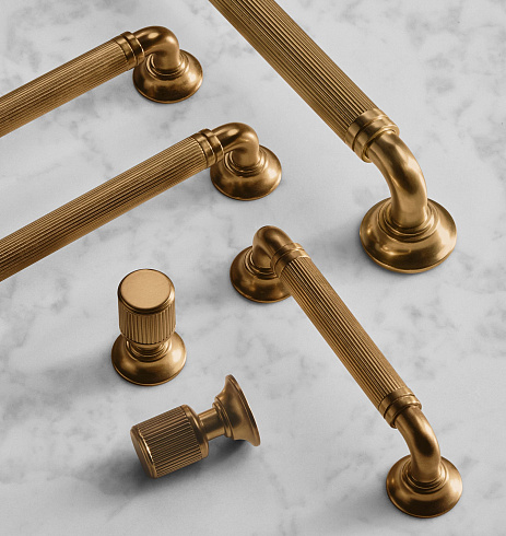 Ручка для бытовой техники Rejuvenation Asher L30.5cm Aged Brass Asher 765786