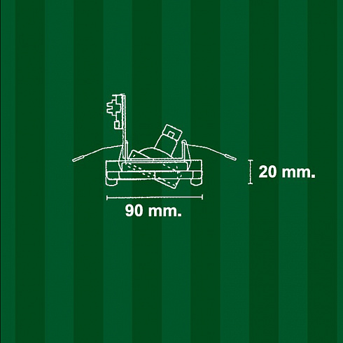 Встраиваемый светильник Martinez Y Orts 3873/1X D-4 3873