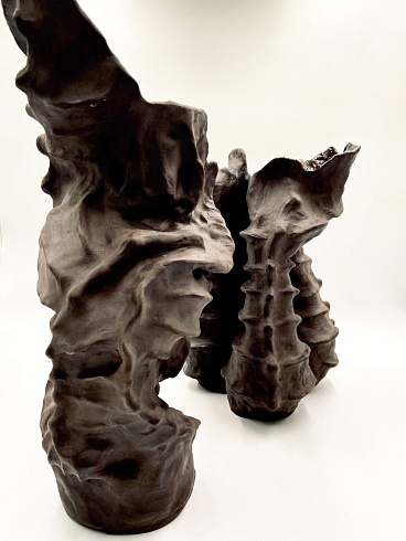 Ваза Katya Berlin BlackClay 05 Black Clay BERLIN05