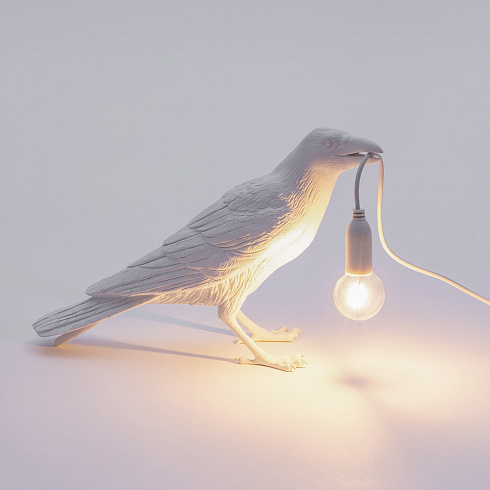 Настольная лампа Seletti Bird White Waiting Bird Lamp 14732