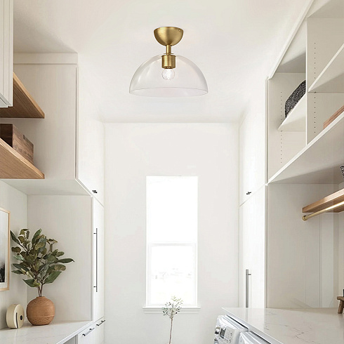 Потолочные светильники Alora ALM-JUDE-SF-GD-CL 