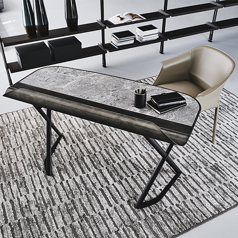 Письменный стол Cattelan Italia Cocoon Keramik Cocoon Cocoon Keramik GFM73/KM05/Brushed Grey