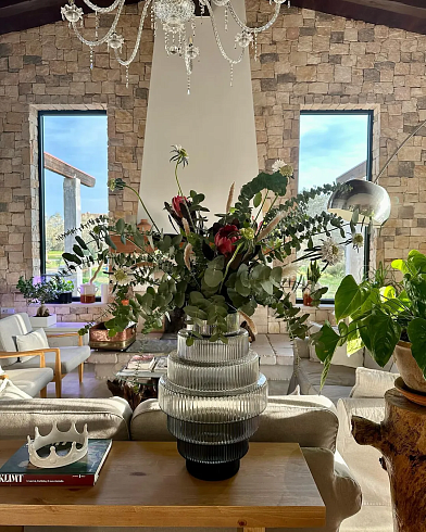 Ваза Pols Potten Steps Grey S Steps 140-205-388