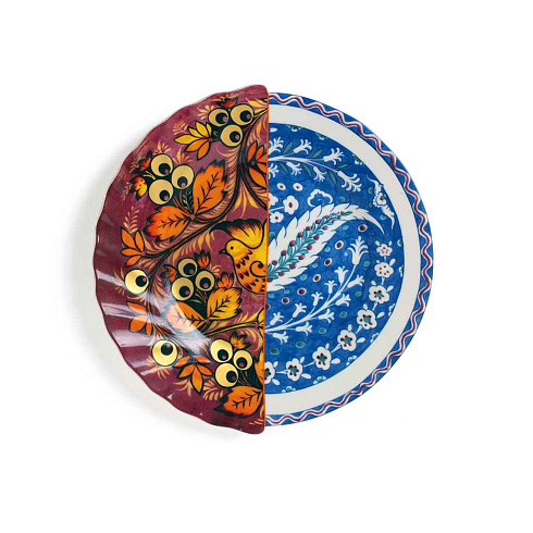 Десертная тарелка Seletti Russian Hybrid 4 Hybrid 09177