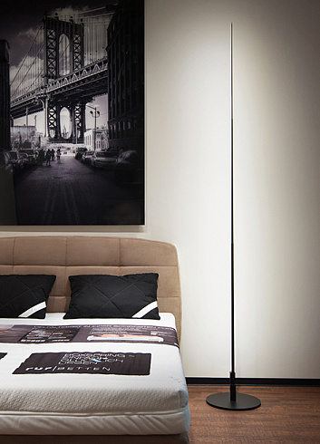 Напольный светильник Davide Groppi Origine 290 Matt Black 2700 Origine 1A2300400.27.06