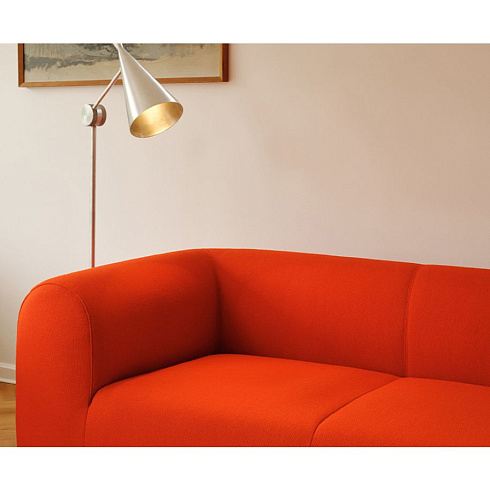 Диван Tom Dixon Plump 2.5 - Configuration 1 - Orange (Kvadrat Hallingdal 0600) Plump PLFS01BLHA0600