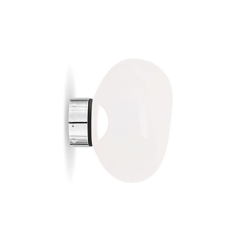 Настенный/Потолочный светильник Tom Dixon Melt Mini LED Surface Opal/Silver Melt MESS04OP-WEUM2